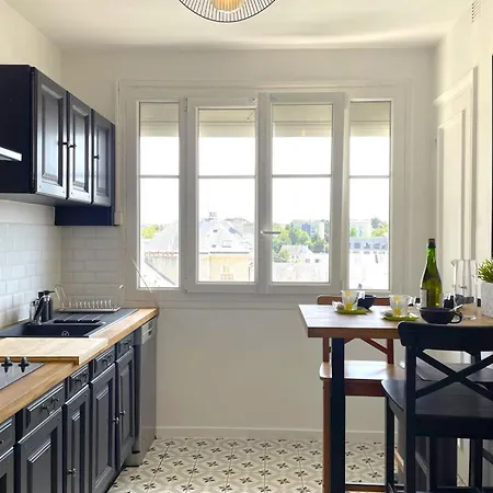 Le Penthouse - Vue Centre Ville, Proche Gare Sncf * Caen