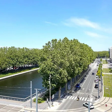 Apartment Le Penthouse - Vue Centre Ville, Proche Gare Sncf Caen