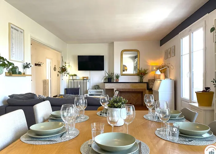 Le Penthouse - Vue Centre Ville, Proche Gare Sncf Apartamento Caen