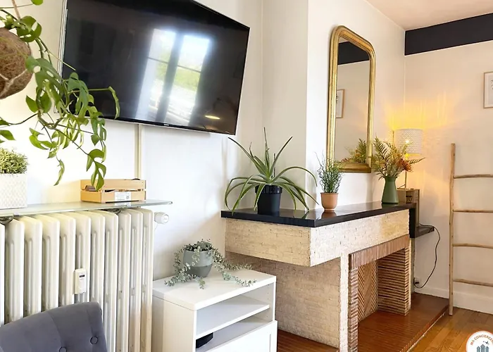 Le Penthouse - Vue Centre Ville, Proche Gare Sncf Caen