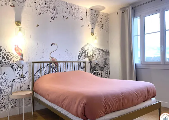 Le Penthouse - Vue Centre Ville, Proche Gare Sncf Apartamento Caen